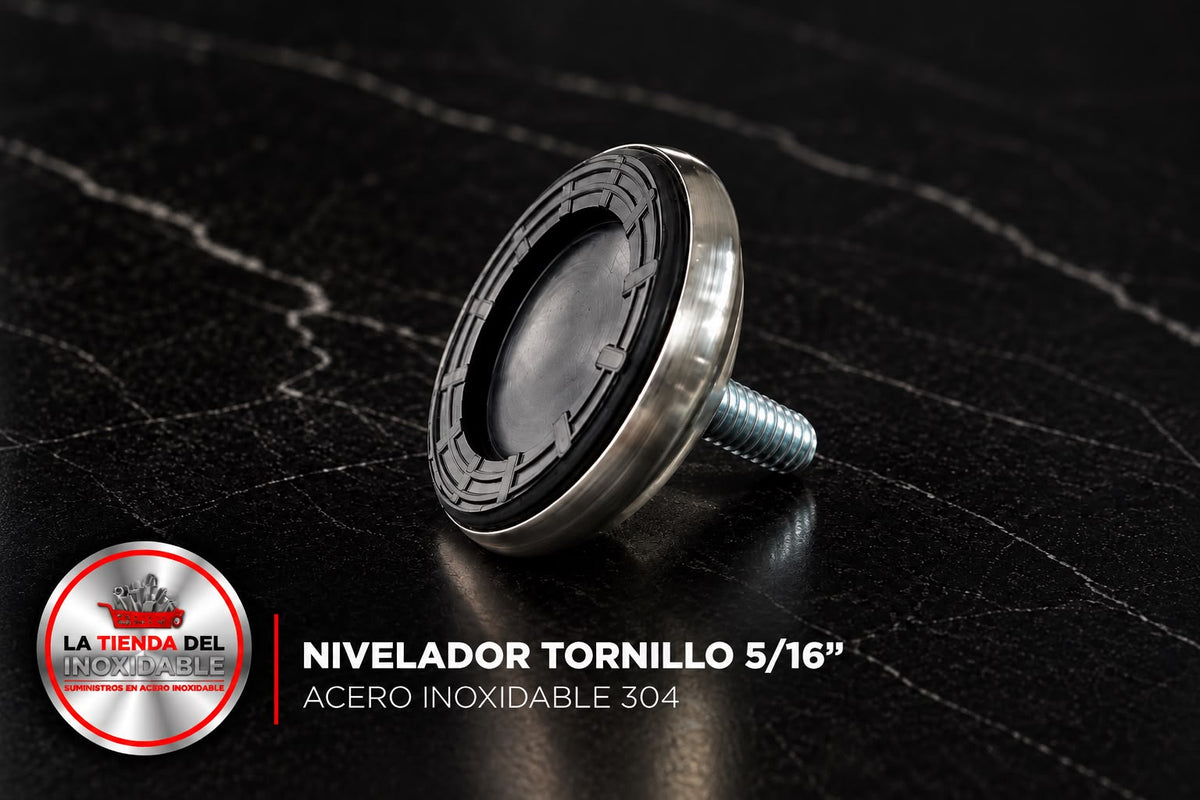 Nivelador de acero de 2"