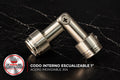 Codo escualizable para tubo de 1"