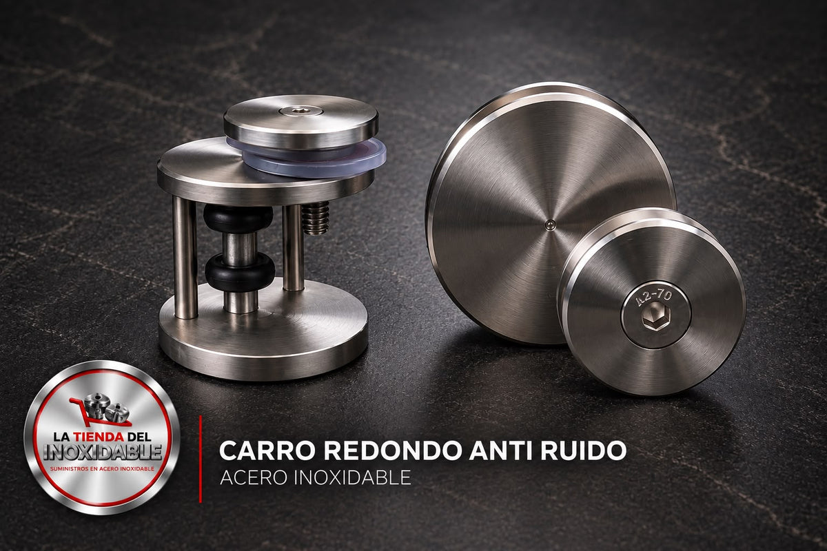 Carro redondo antirruido